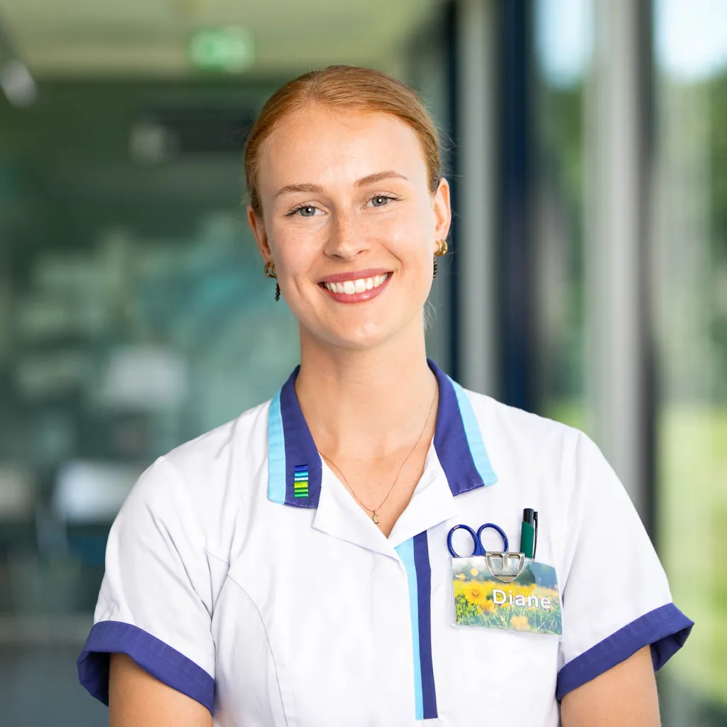 Diane, oncologieverpleegkundige